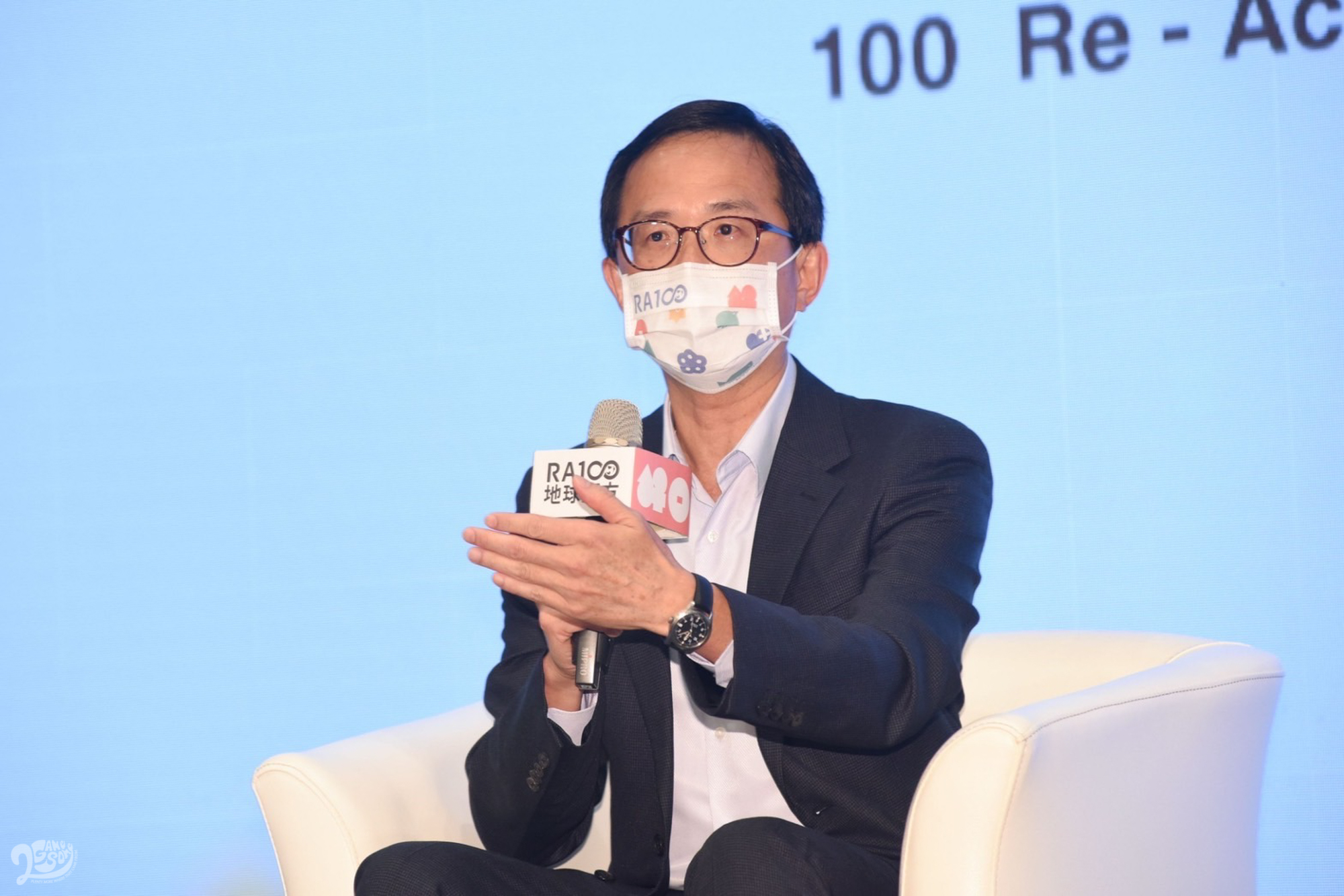 格上租車總經理陳俊在4/23(六)世界地球日「RA100地球解方：2022永續設計行動高峰會」活動上即首度公開格上推動CaaS的成績。) 「聯合線上倡議家」提供。