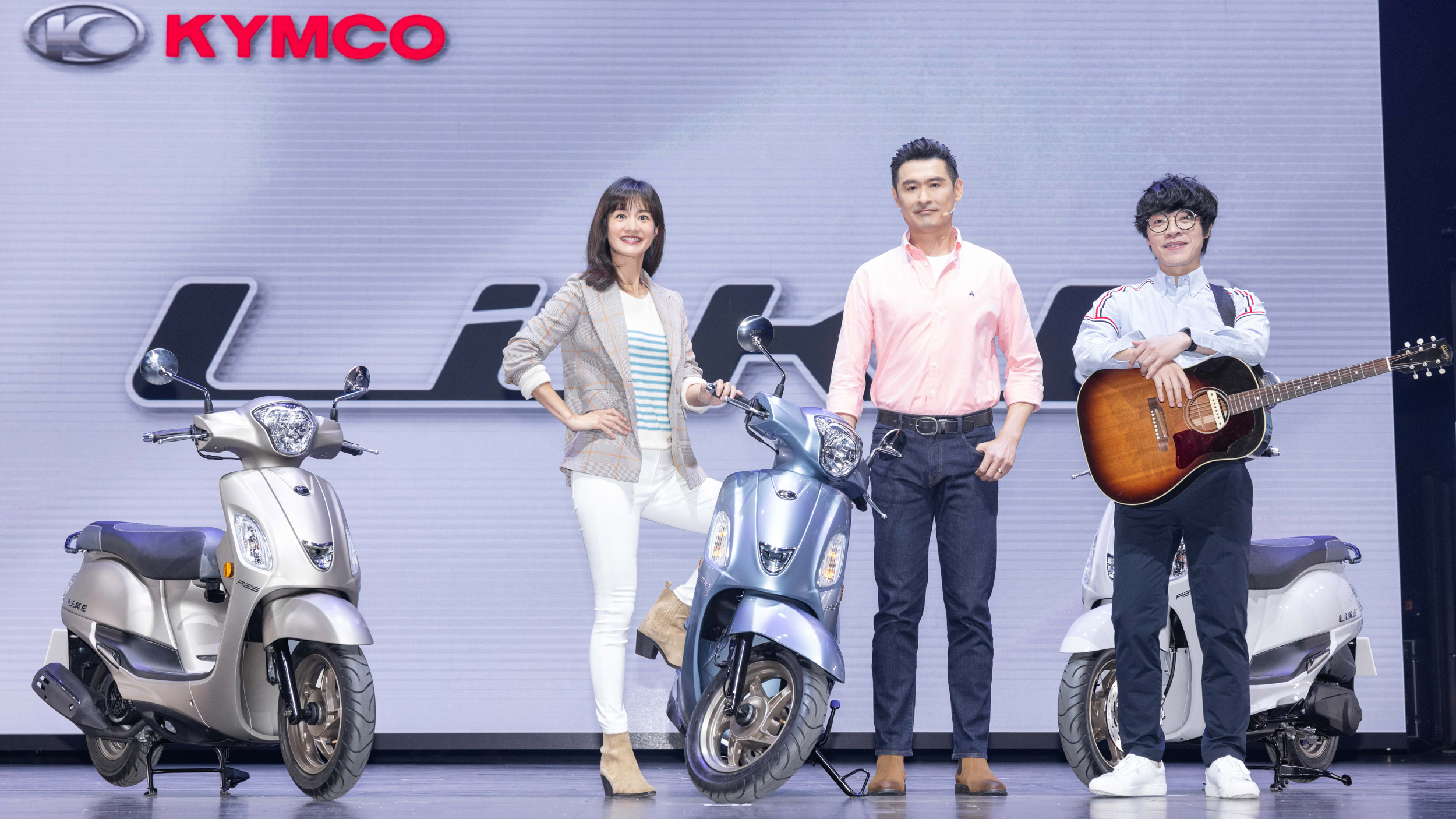 ▲ KYMCO 發表「全力以赴」行銷主題，八款新車同步齊發！