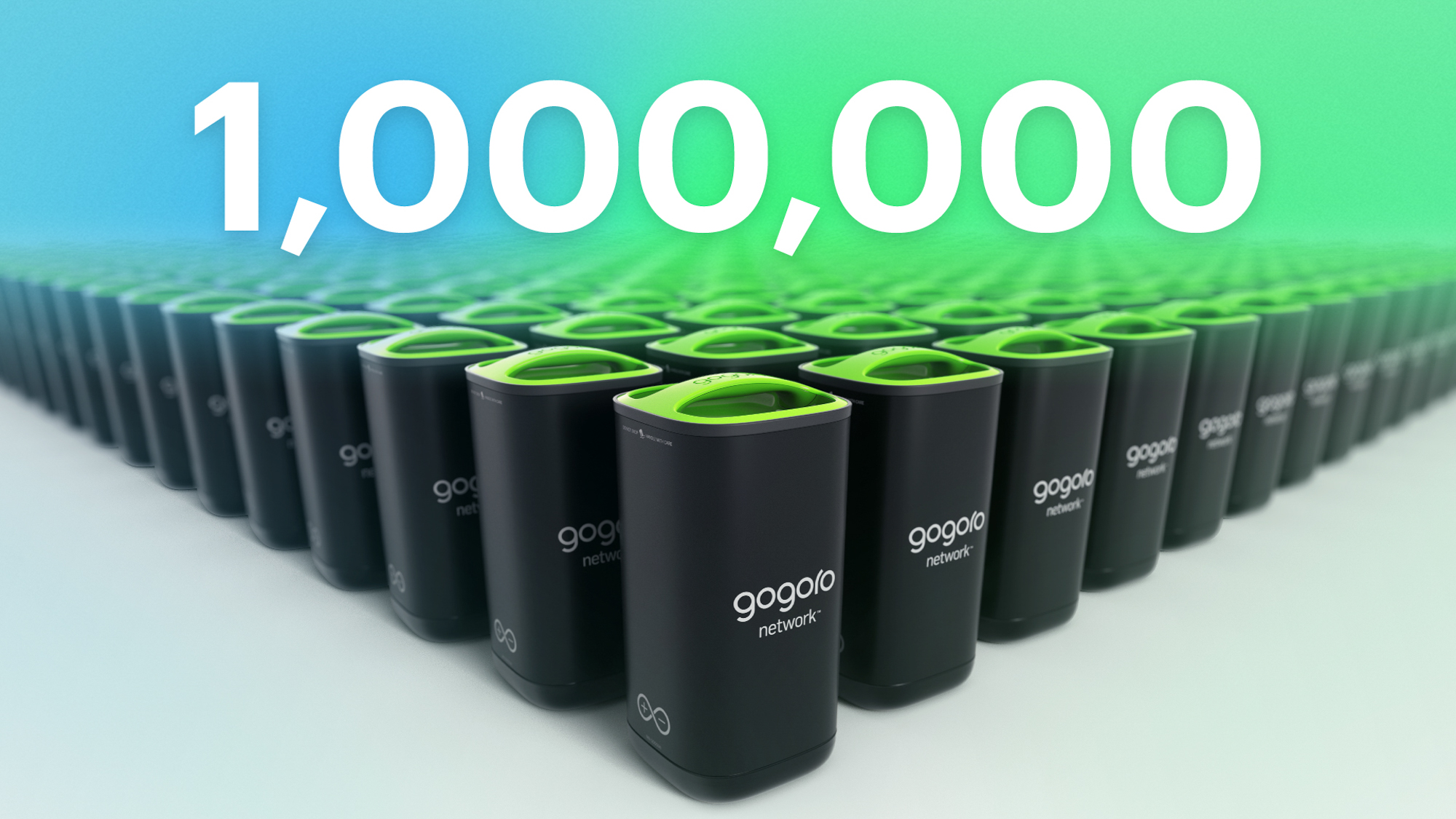第 100 萬顆 Gogoro Network® 智慧電池生產下線