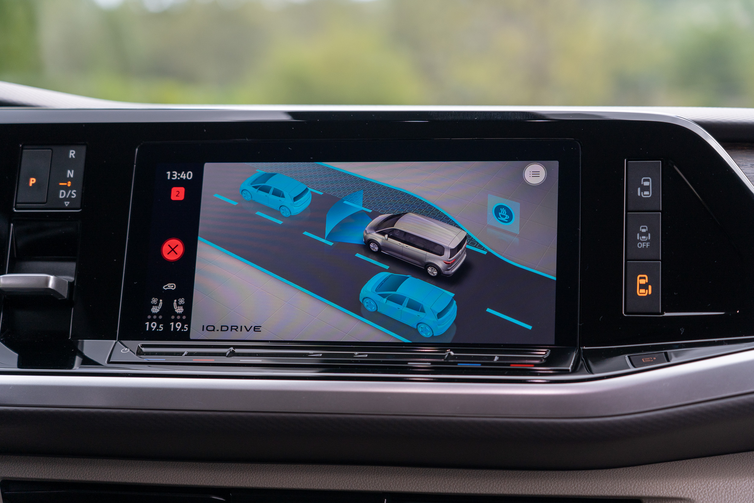 本車所配有的 ID. DRIVE 智能駕駛輔助系統已達 Level 2 水準。