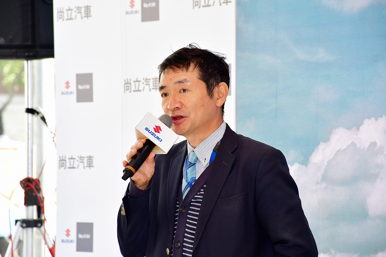 Taiwan Suzuki 董事長 鈴木忠臣。