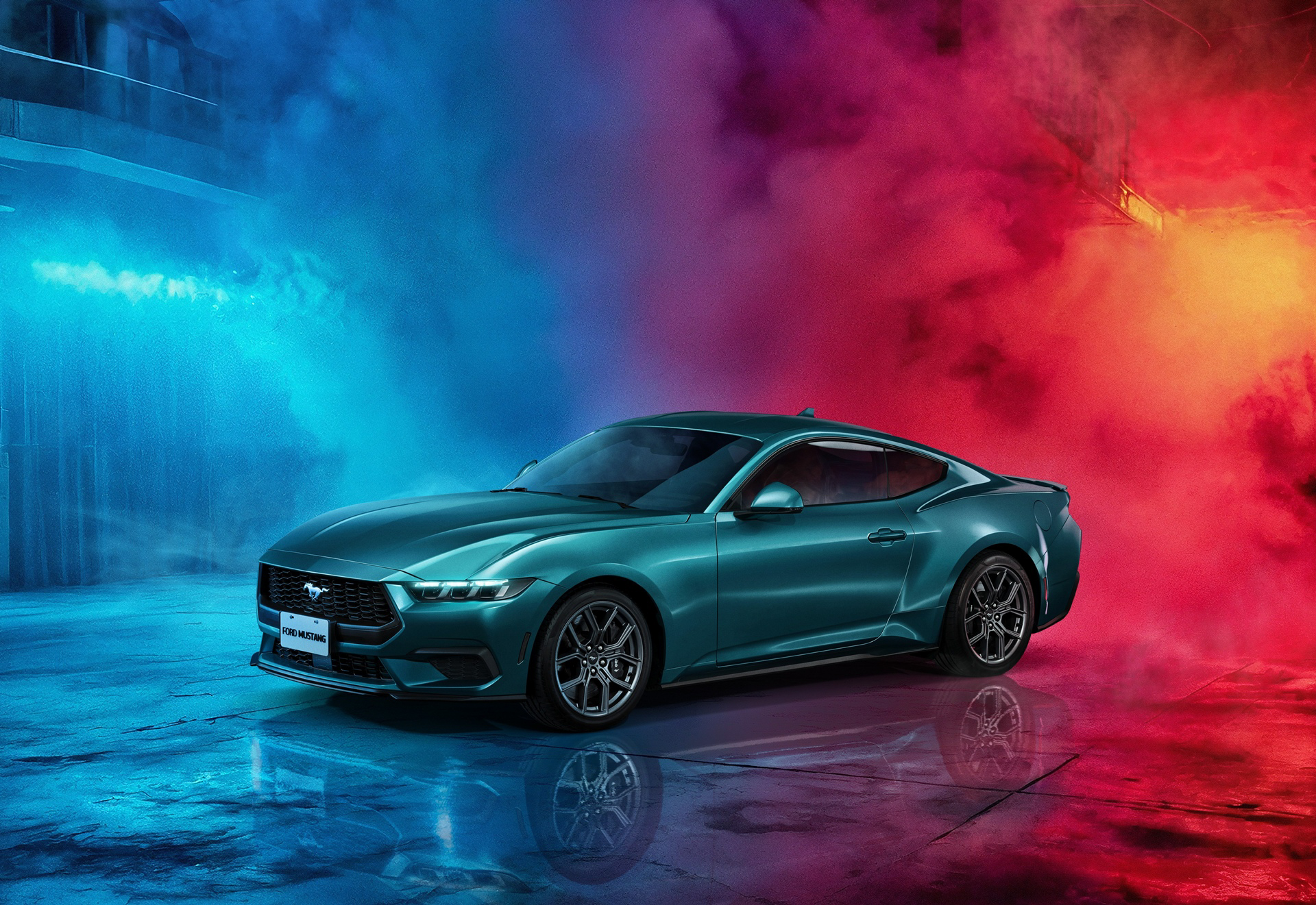 針對26年式的New Ford Mustang，福特六和也持續推出「Adriatic Blue Metallic」限量車色。