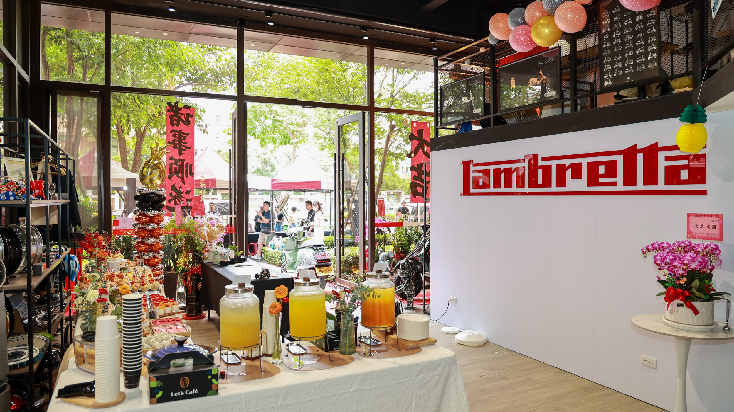Lambretta 台中南區展示中心開幕 首間獨立展間打造義式賞車新體驗