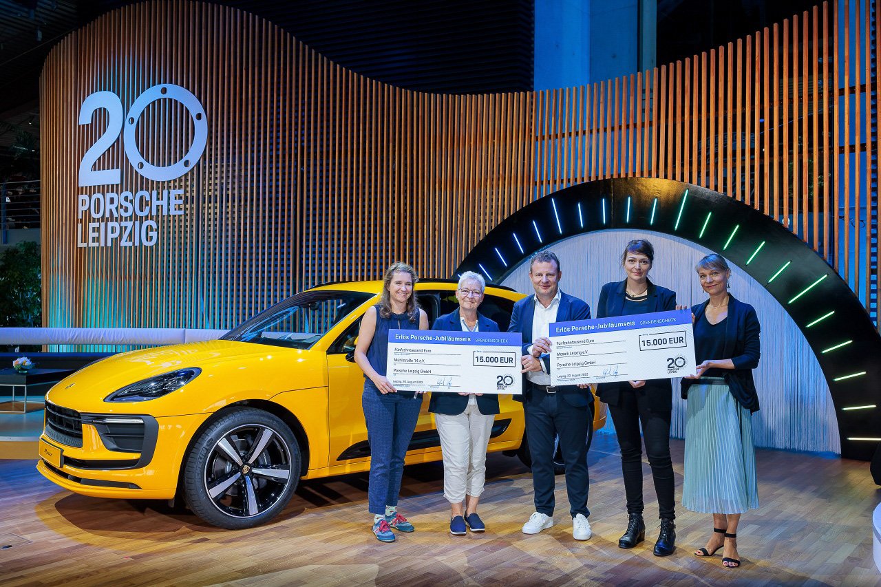 保時捷周年紀念冰淇淋目前總共籌到30,000歐元,將捐給萊比錫的兩個社會福利機構。