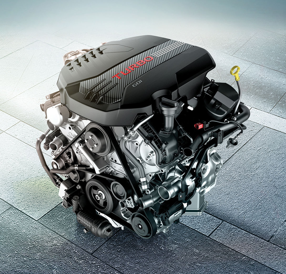 3.3 升 V6 雙渦輪缸內直噴引擎可輸出 366ps 最大馬力與 52kgm 峰值扭力。