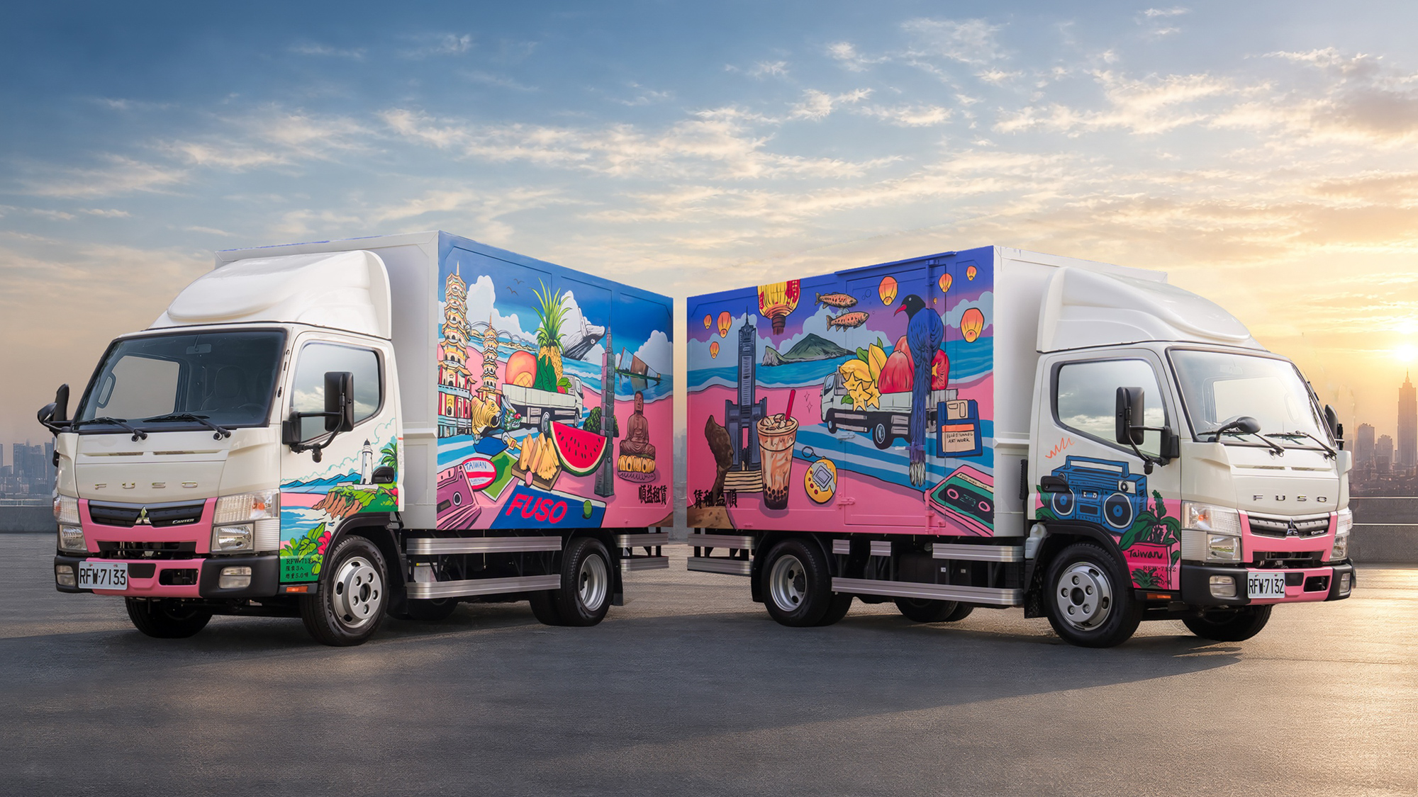 FUSO 6.5 噸以上 Canter、Fighter 導入 BSIS！限定 Canter 堅達鍍鉻特仕套件限時登場