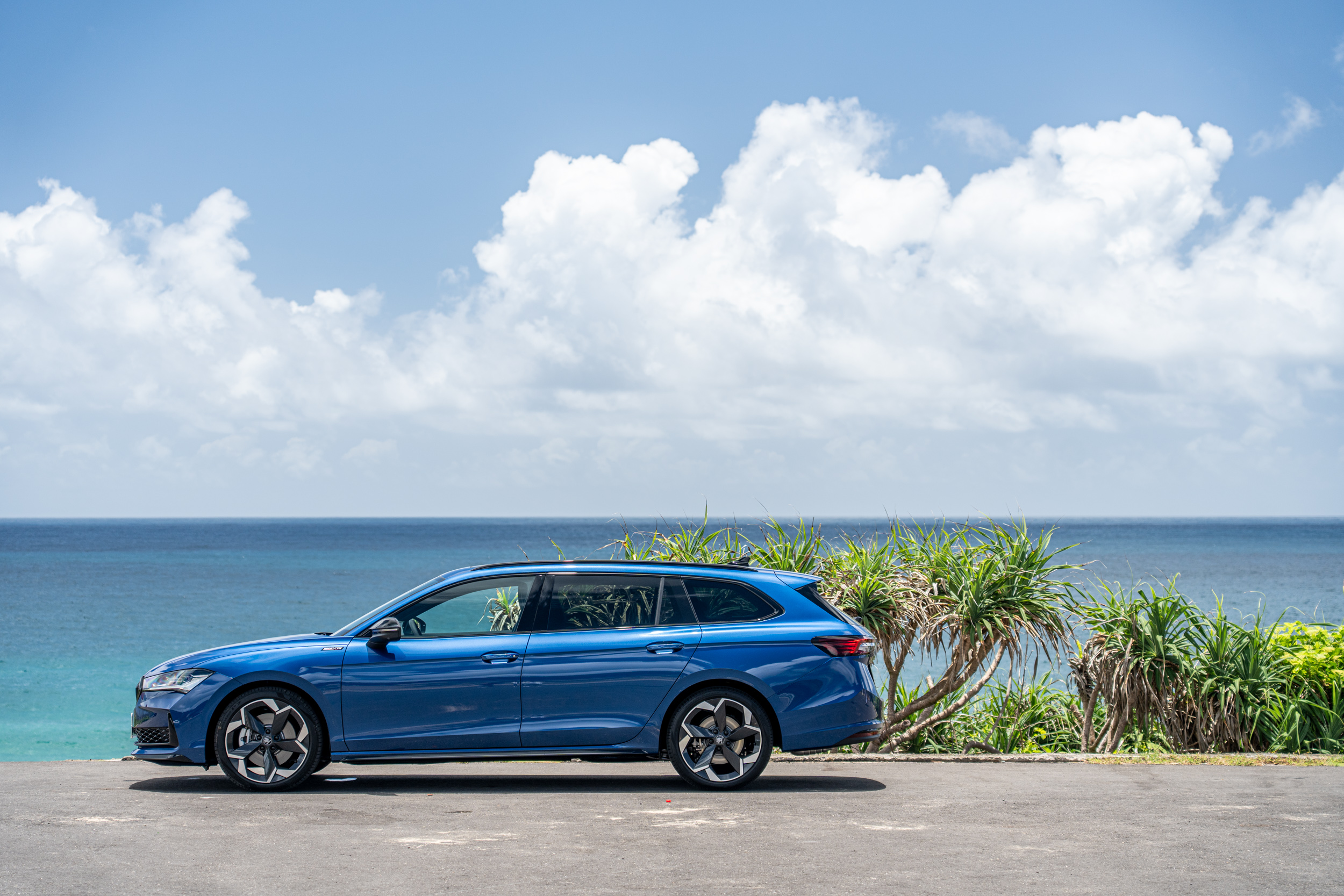 本次墾丁所試駕的車型為 Superb Combi SportPlus 車型,正式編成與售價未明。