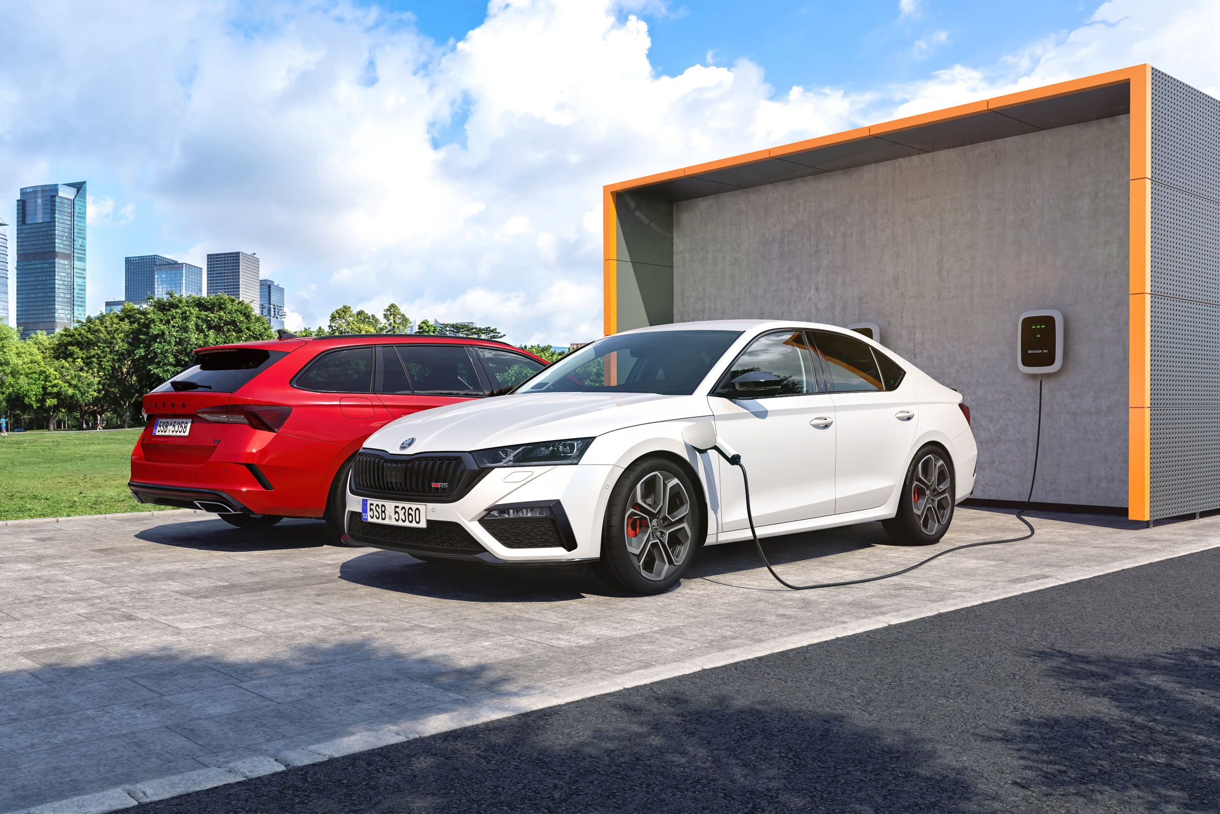 Škoda 曾以 iV 名號為 Octavia vRS 提供 PHEV 動力。