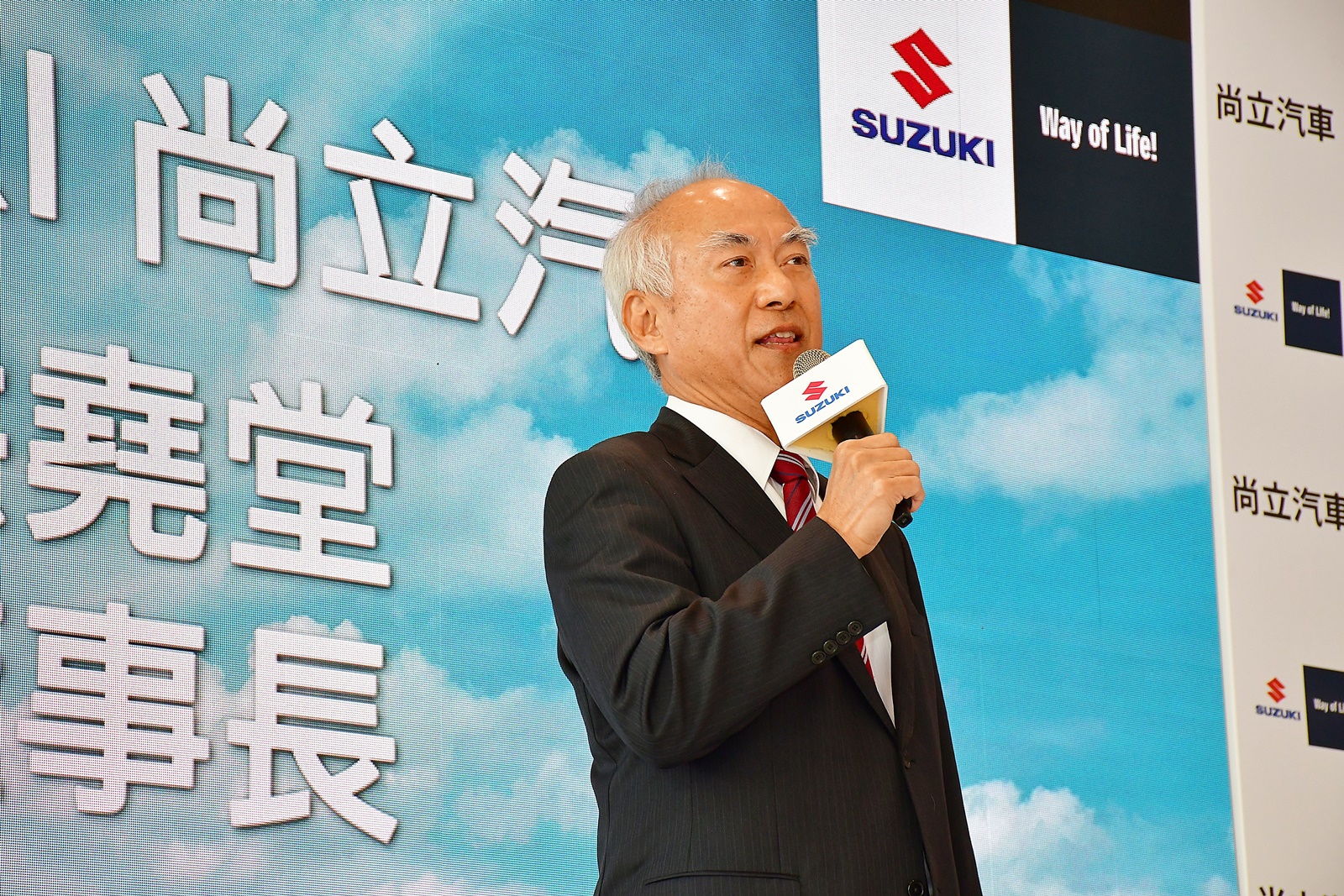 Suzuki 尚立汽車 董事長 洪堯堂。