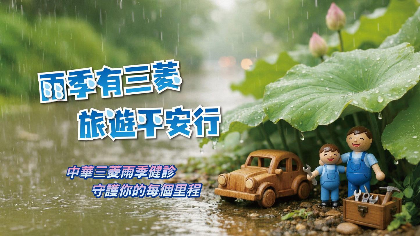 中華三菱「雨季健診」提供愛車 5 大系統、33 項免費檢查